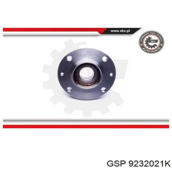 Cubo de rueda trasero Citroen Berlingo B9