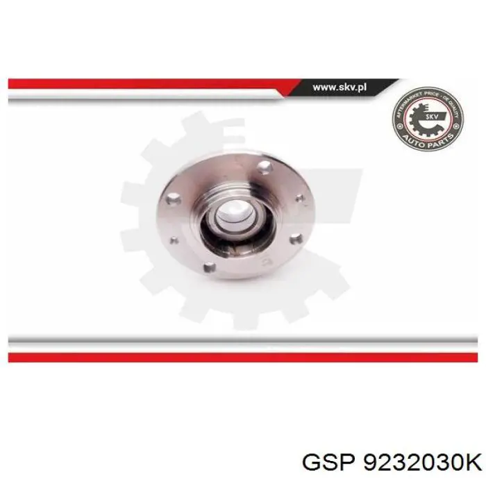 Cubo de rueda trasero 102781 Febi