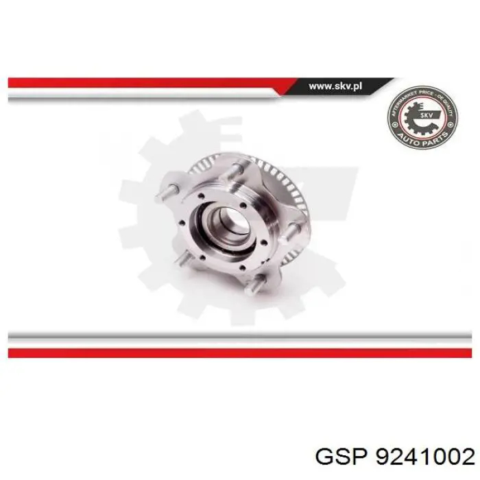 Buje de rueda delantero 9241002 GSP