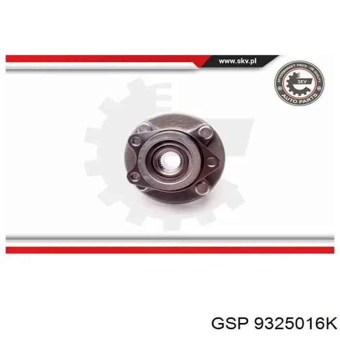 Comprar 9325016K GSP Bujes de ruedas