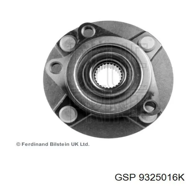 Buje de rueda delantero 9325016K GSP