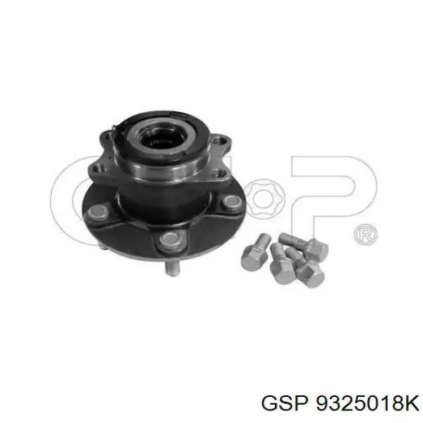 Comprar 9325018K GSP Cubo de rueda, Eje trasero