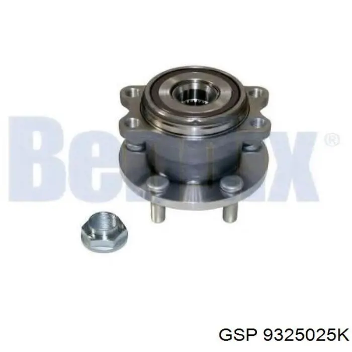 Comprar 9325025K GSP Cubo de rueda, Eje trasero