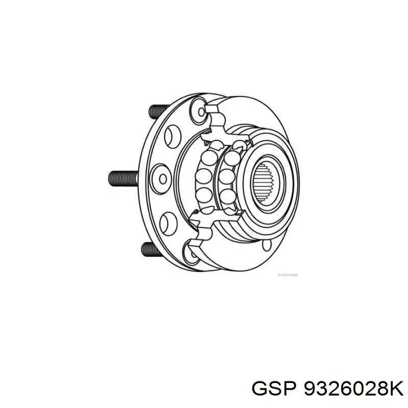 Cubo de rueda delantero Toyota Prius NHW20