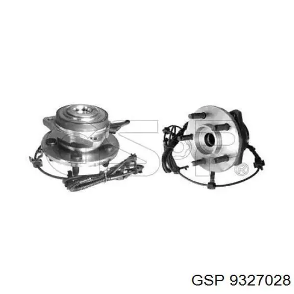 Buje de rueda delantero IJ123093 Iljin