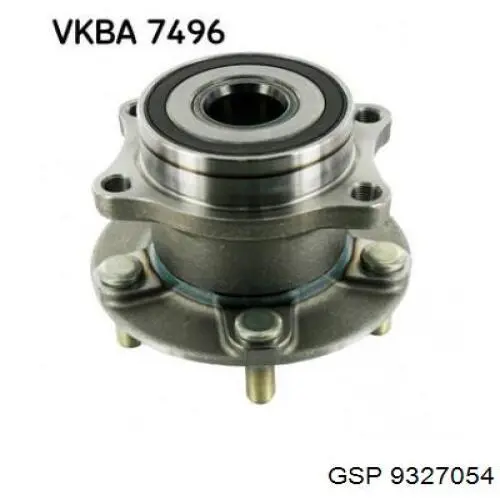 Cubo de rueda, Eje trasero Subaru Impreza 2 (GD, GG)