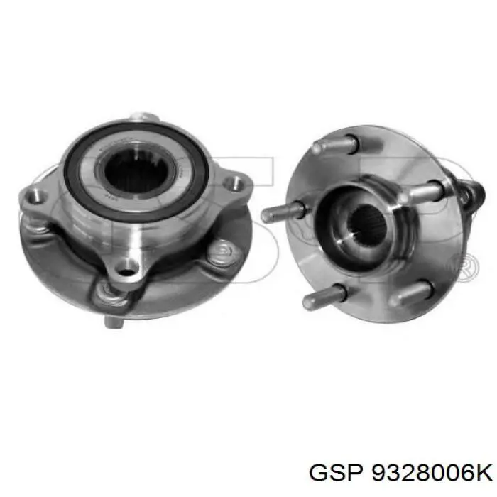 9328006K GSP cubo de rueda delantero