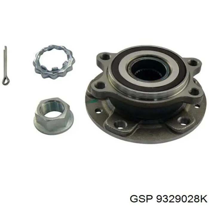 Buje de rueda delantero GSP 9329028K precio, desde 73,90 EUR