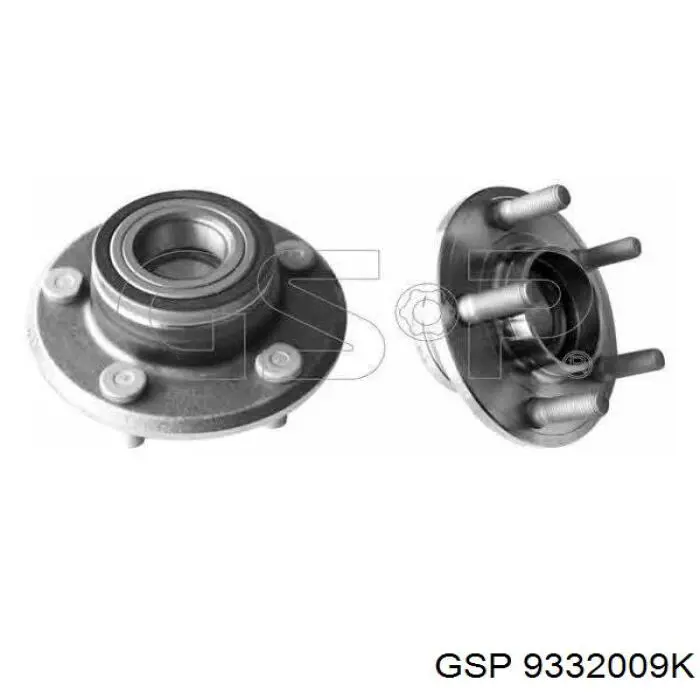 Comprar 9332009K GSP Bujes de ruedas