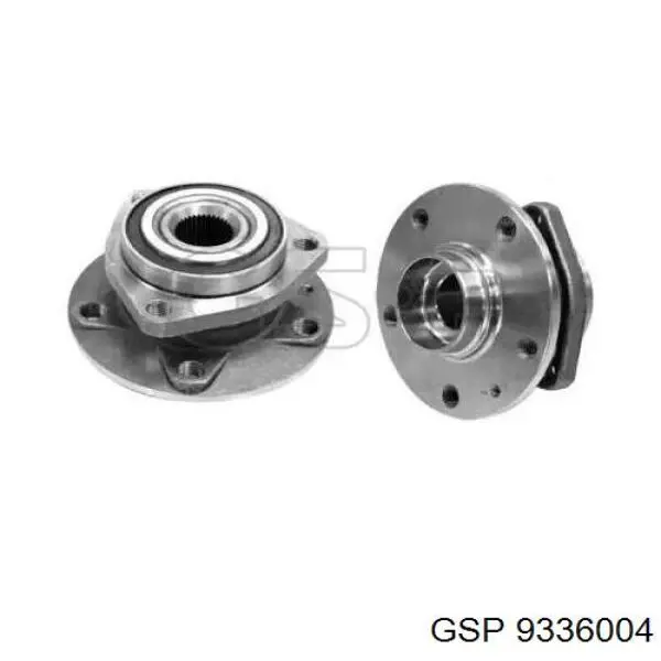 Buje de rueda GSP 9336004