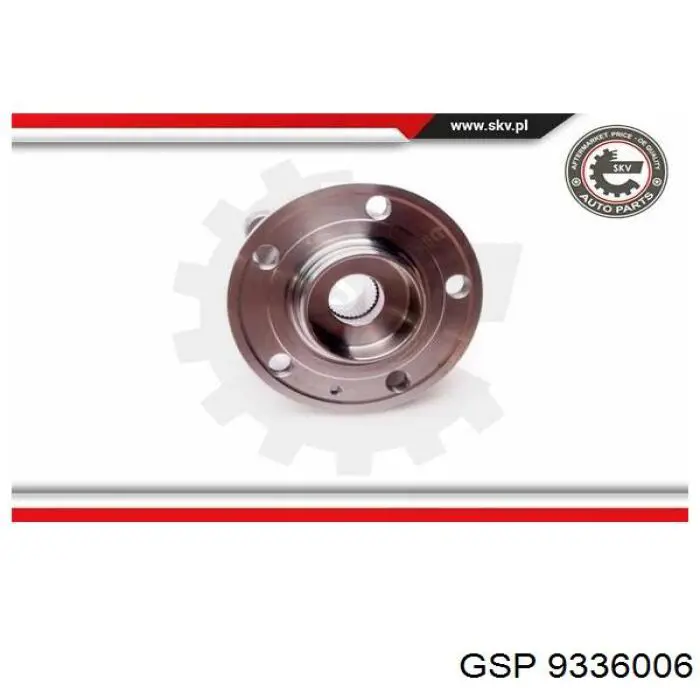 Buje de rueda delantero HBK523403 Open Parts