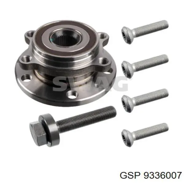 Buje de rueda delantero 9336007 GSP
