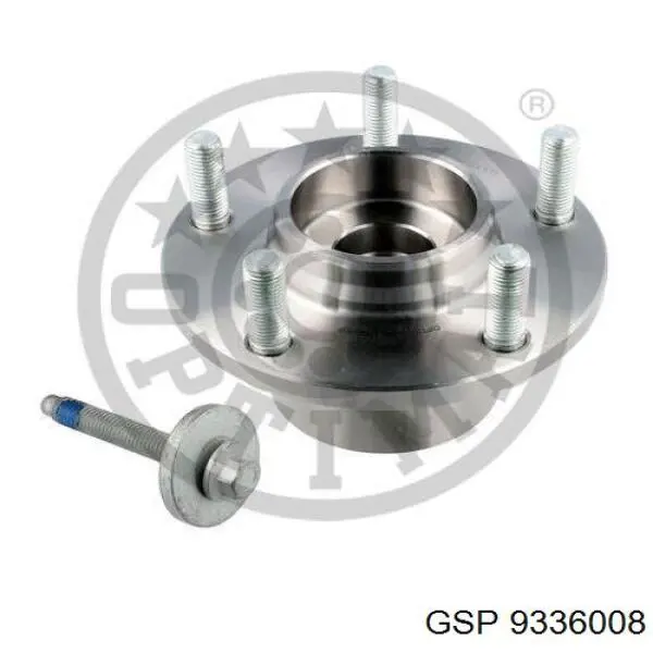 Buje de rueda delantero 9336008 GSP