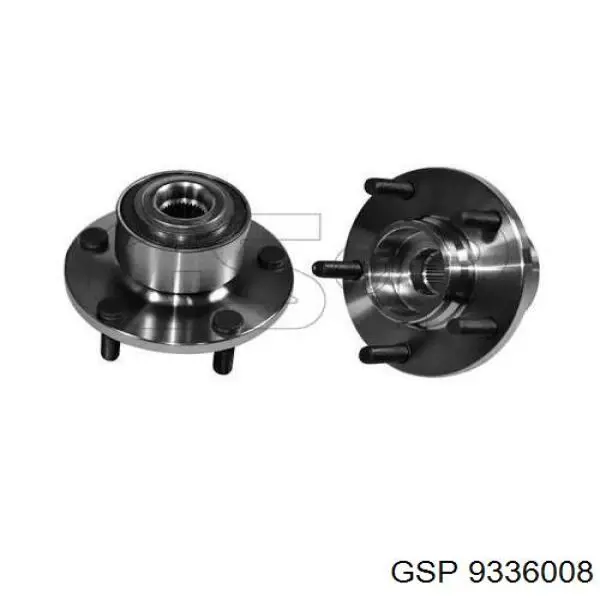 9336008 GSP Cubo delantero