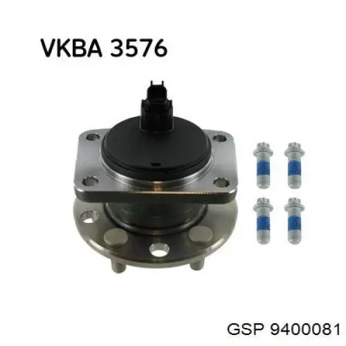 Cubo de rueda trasero Jaguar X-type CF1