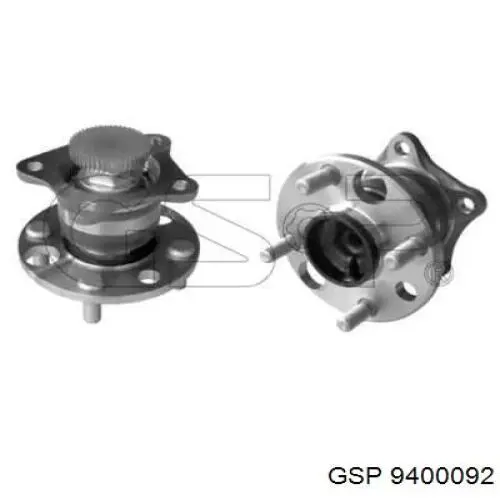 Buje de rueda GSP 9400092 precio, desde 66,38 EUR