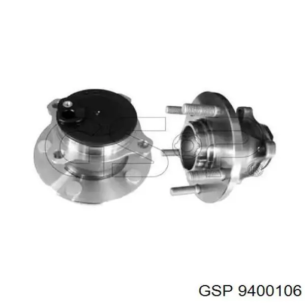 Cubo de rueda trasero 9400106 GSP
