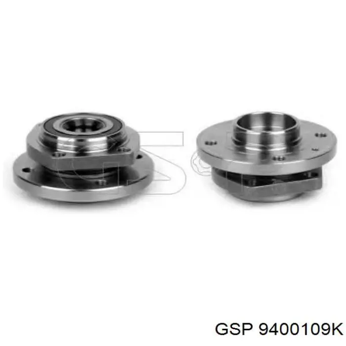 Cubo de rueda trasero 9400109K GSP
