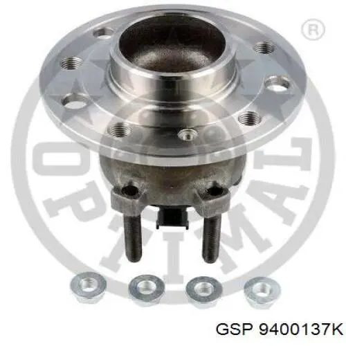 9400137K GSP cubo de rueda trasero