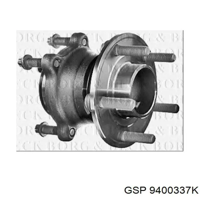 Comprar 9400337K GSP Cubo de rueda, Eje trasero