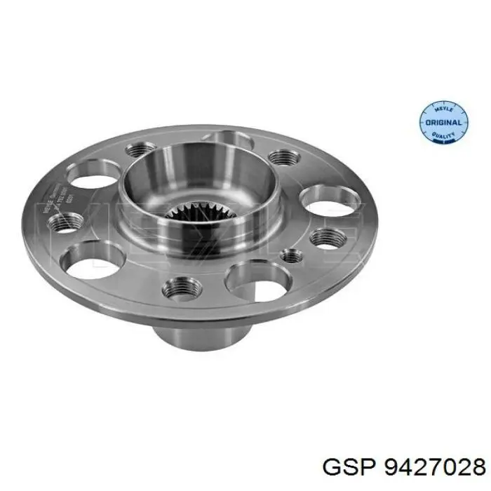 Cubo de rueda trasero A2113570408 Mercedes