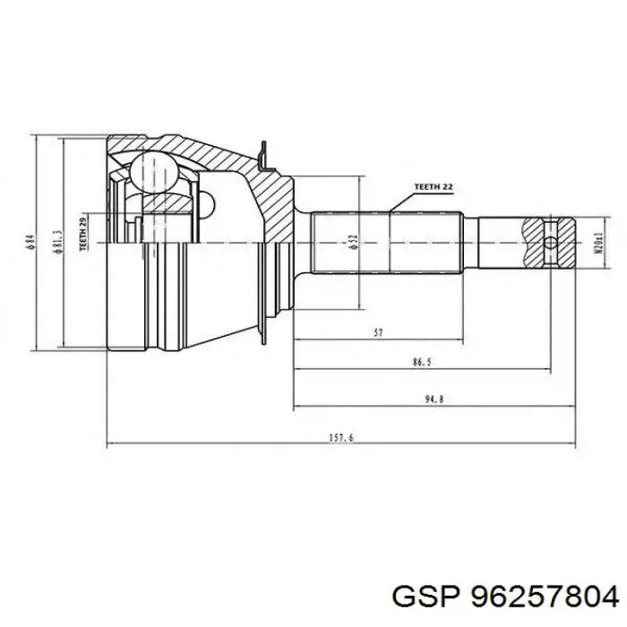 96257804 GSP