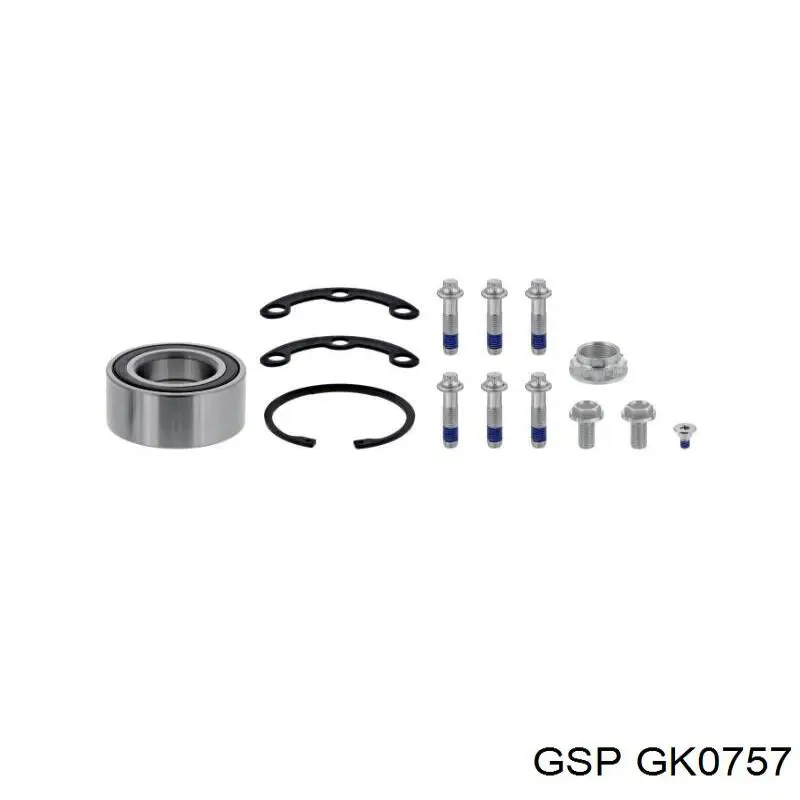 Rodamiento de rueda GSP GK0757