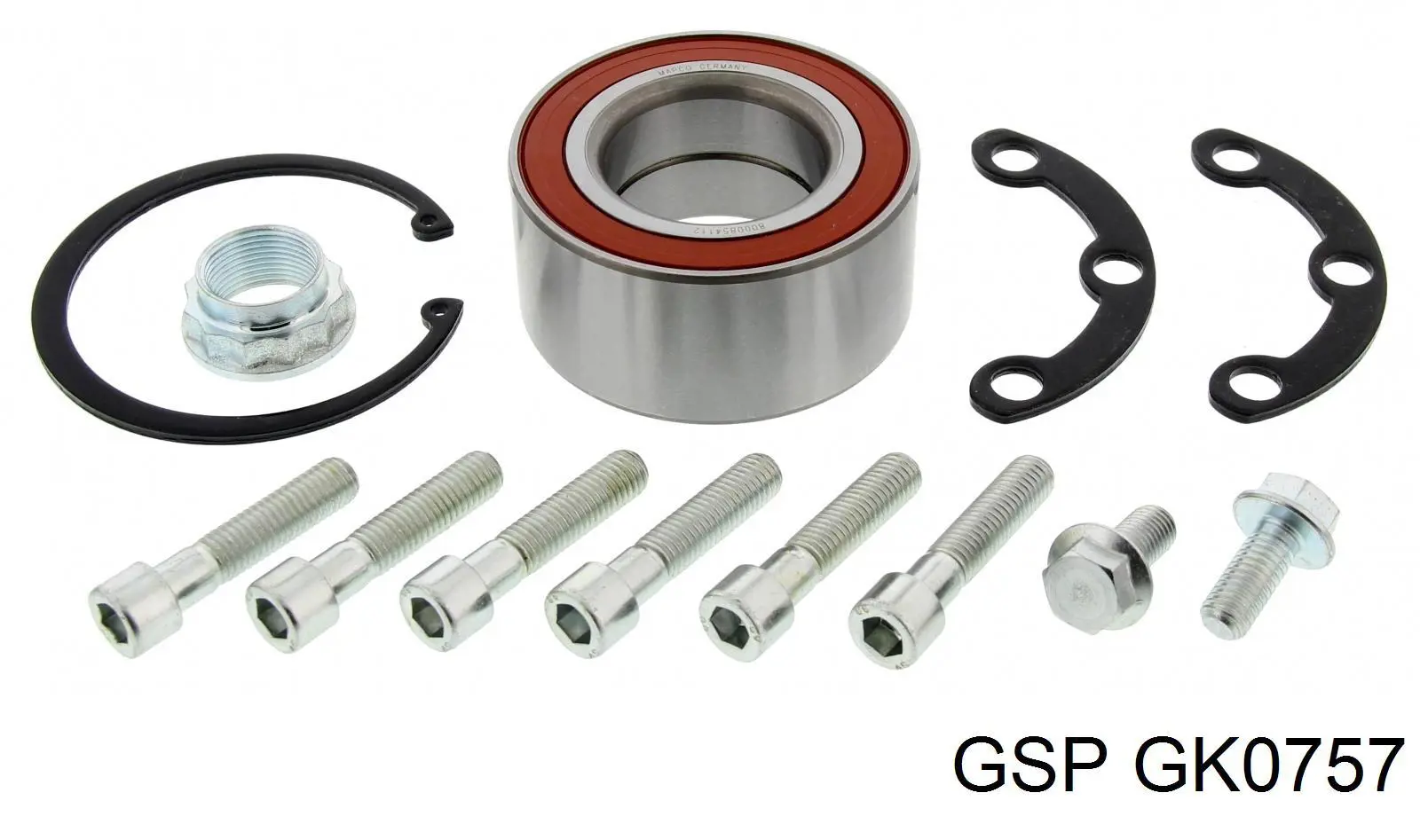 Cojinete de rueda GK0757 GSP