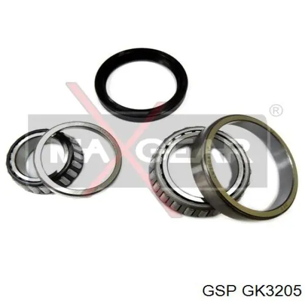 Cojinete de rueda delantero Nissan Terrano 1 WD21