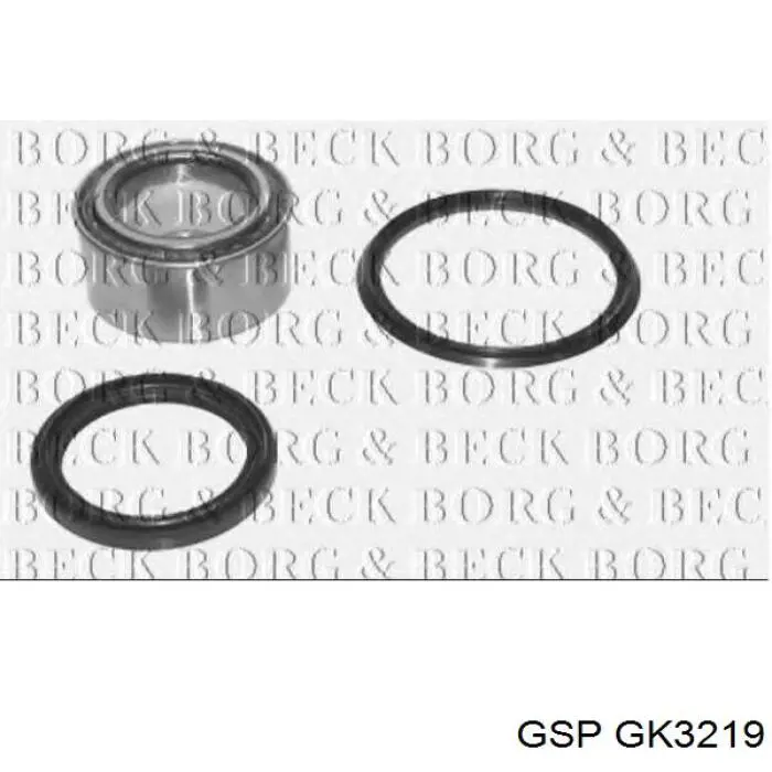 Cojinete de rueda delantero 4418360A00000 Suzuki