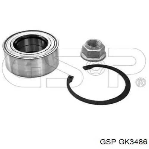 Cojinete de cubo delantero GSP GK3486 precio, desde 31,94 EUR