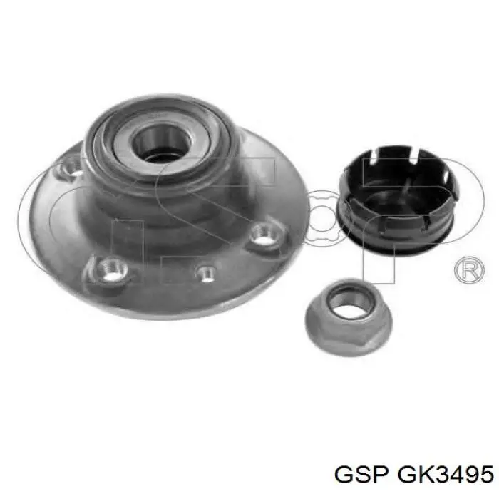 Cojinete de rueda delantero Renault Laguna 1 B56, 556