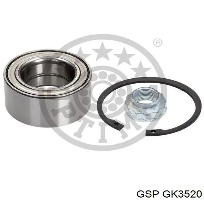 Comprar GK3520 GSP Cojinete de rueda delantero