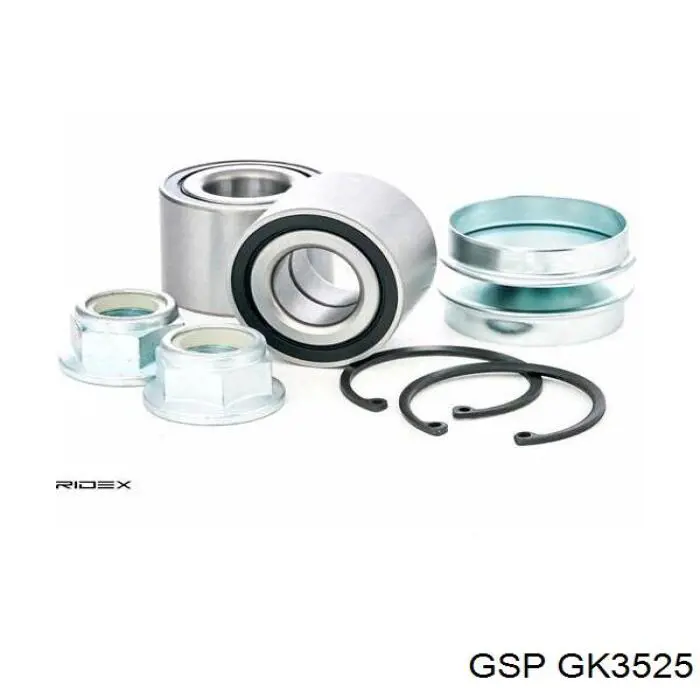 Cojinete de rueda GK3525 GSP