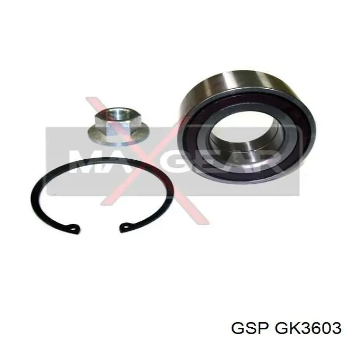 Comprar GK3603 GSP Cojinete de cubo delantero/trasero