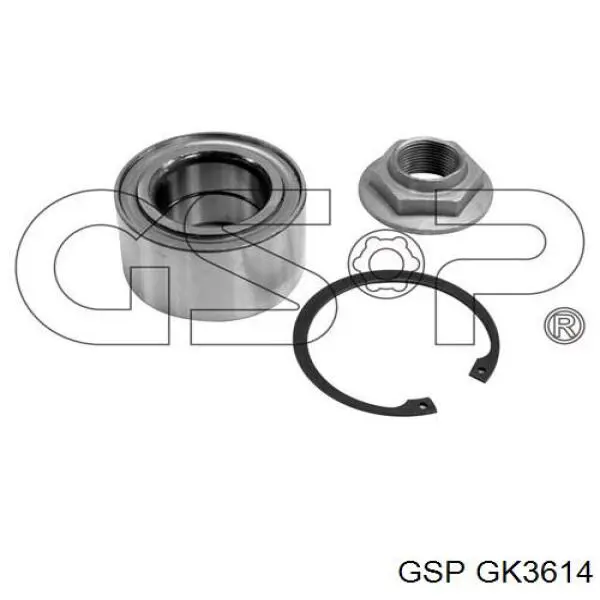 Comprar GK3614 GSP Cojinete de rueda trasero