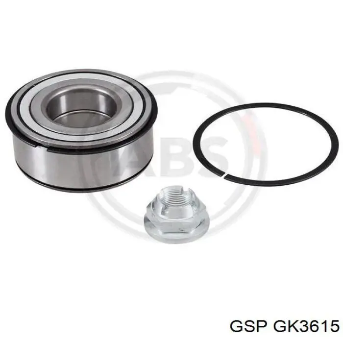 Comprar GK3615 GSP Cojinete de cubo delantero/trasero
