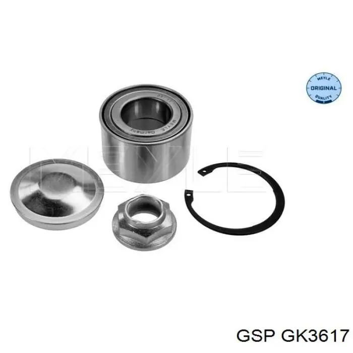 GK3617 GSP Freno de disco trasero