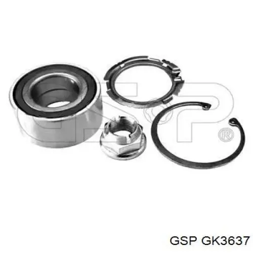 Rodamiento de rueda delantero GSP GK3637