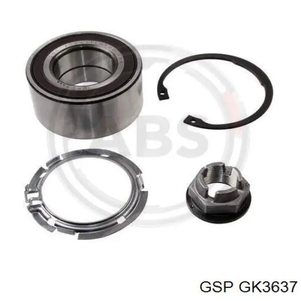 Cojinete de rueda delantero Renault Megane 2 LM0, LM1