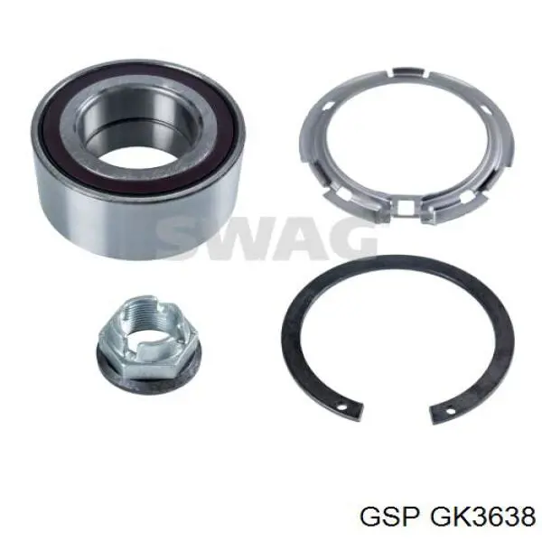 Comprar GK3638 GSP Cojinete de rueda delantero
