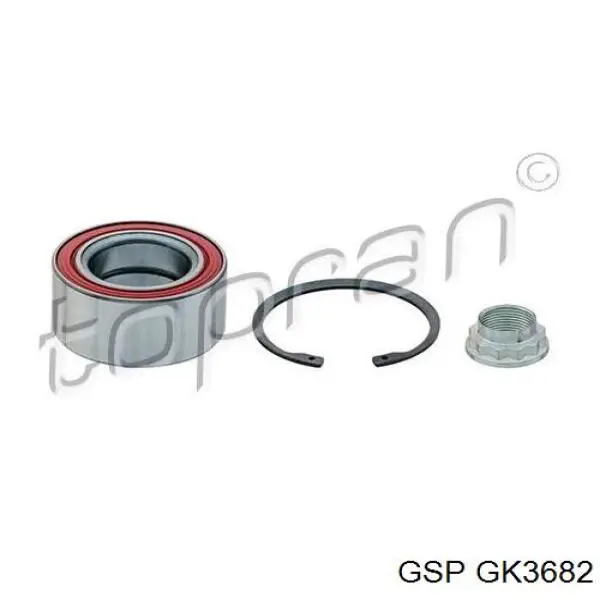 Cojinete de rueda GK3682 GSP