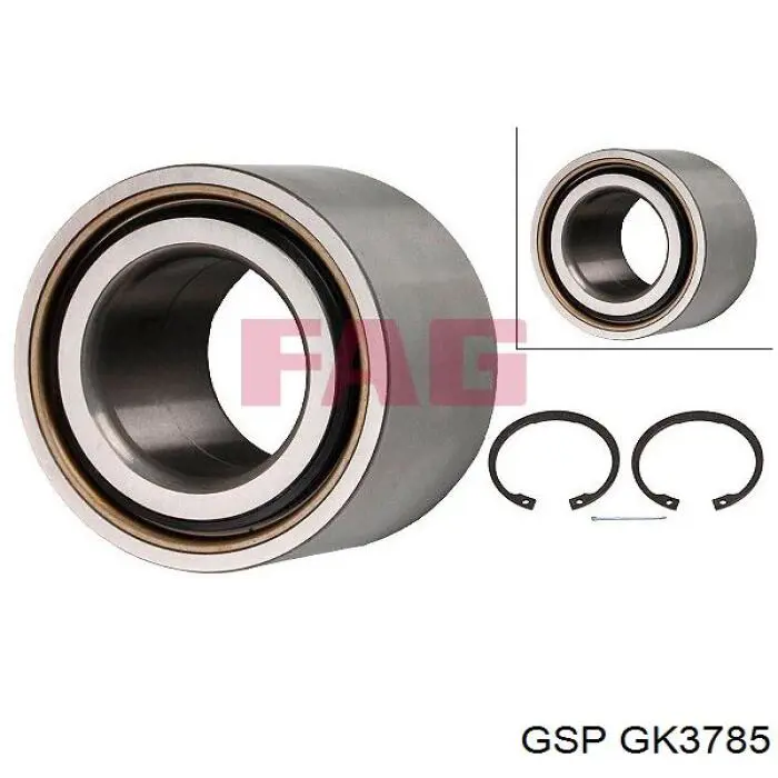 Comprar GK3785 GSP Cojinete de rueda delantero