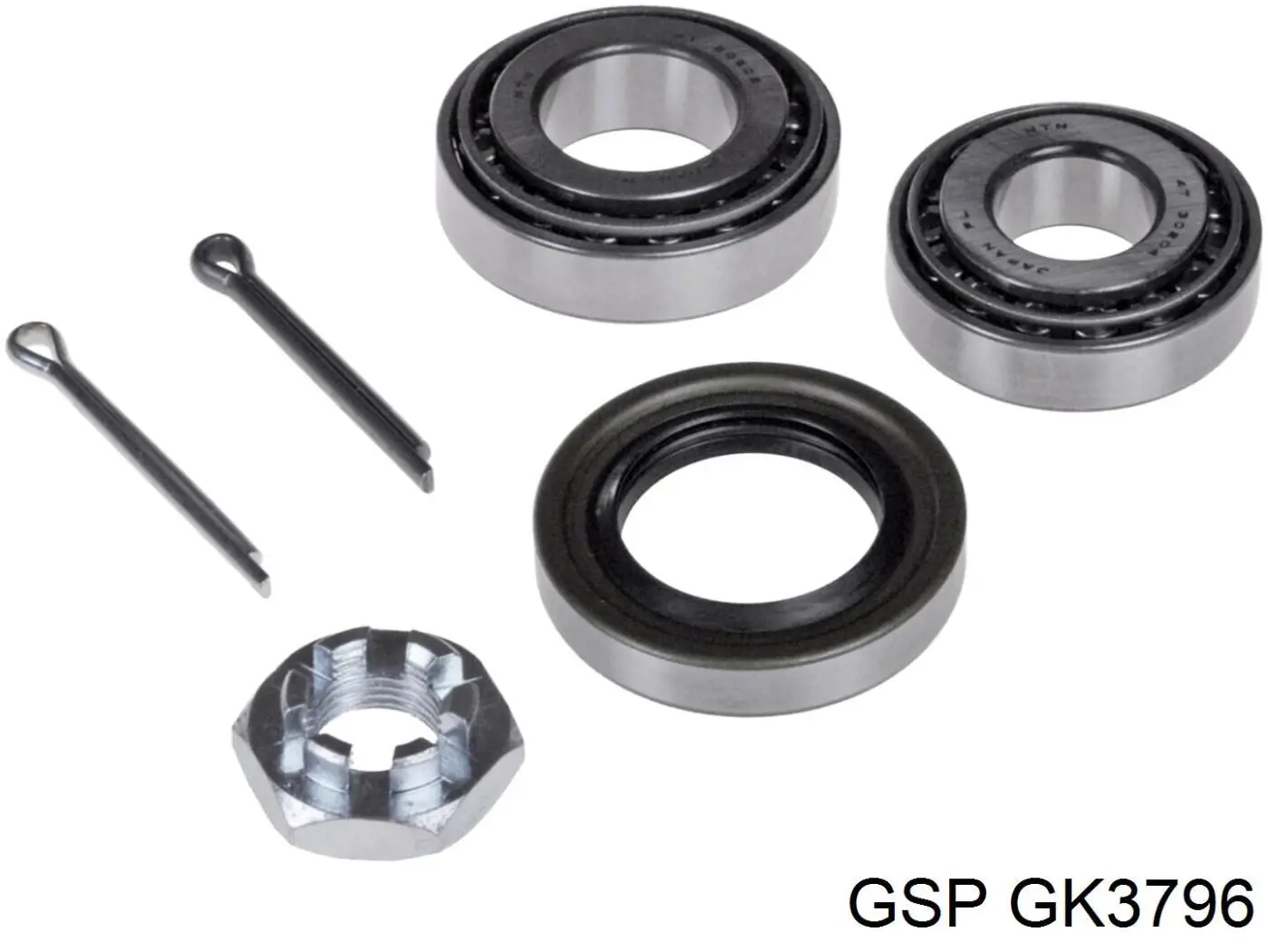 GK3796 GSP cojinete de rueda trasero