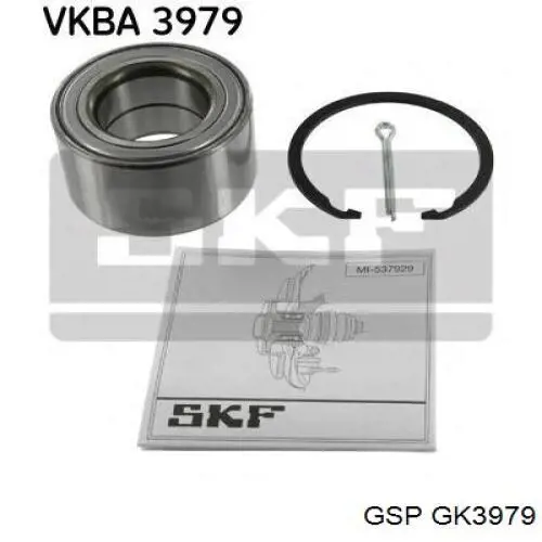 Cojinete de rueda delantero Toyota Corolla E12