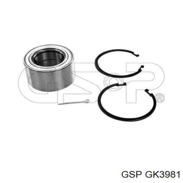 Rodamiento de rueda delantero GSP GK3981
