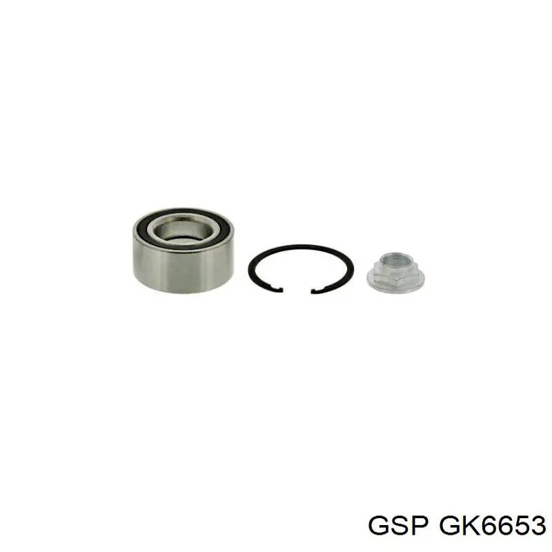 Cojinete de rueda delantero GK6653 GSP
