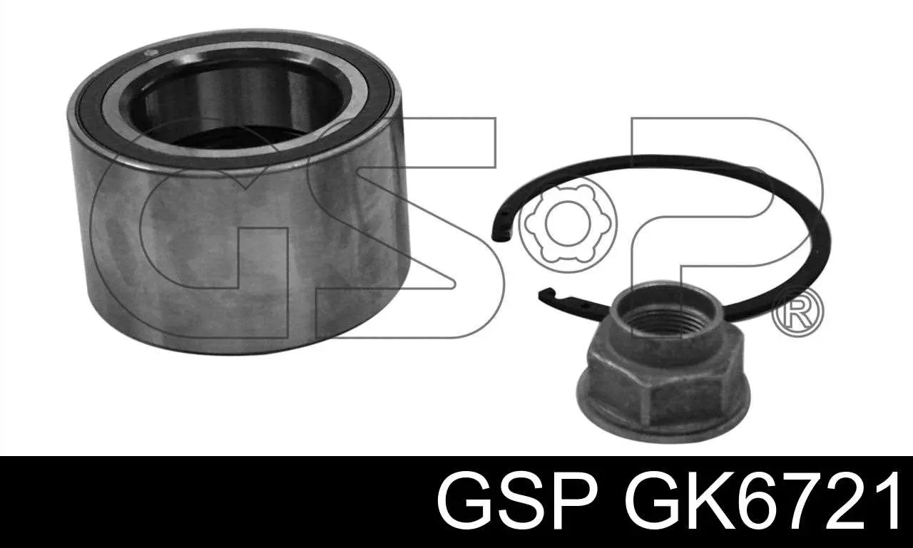 GK6721 GSP cojinete de rueda delantero