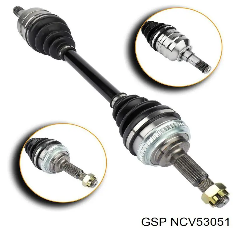 NCV53051 GSP Semieje delantero izquierdo