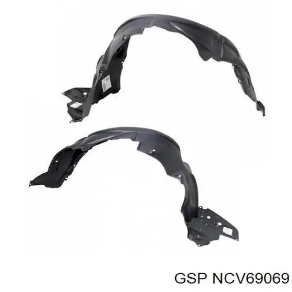 Semieje delantero izquierdo GSP NCV69069